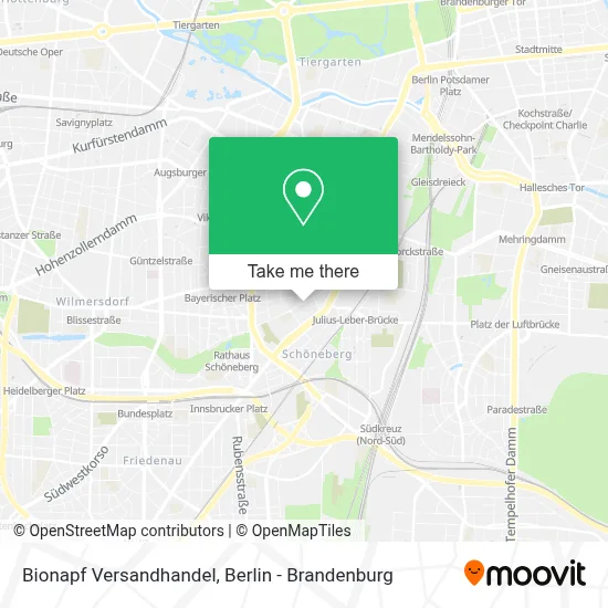 Bionapf Versandhandel map