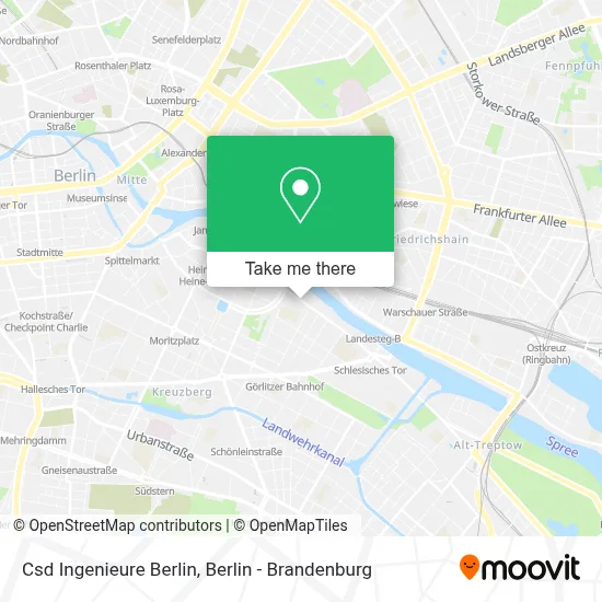 Csd Ingenieure Berlin map