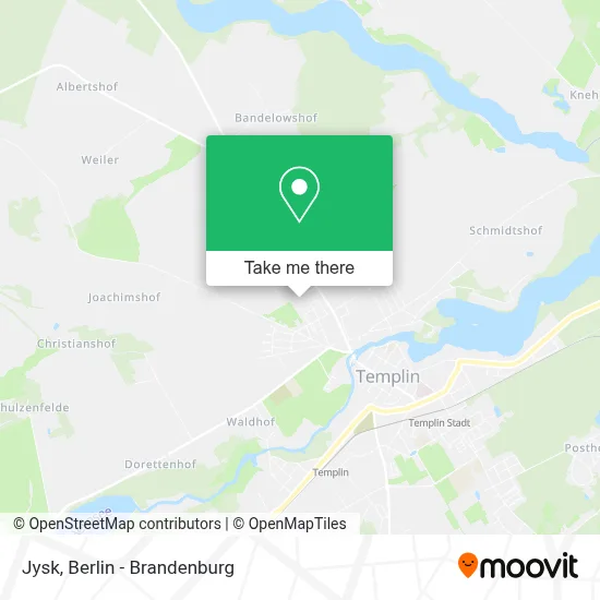Jysk map