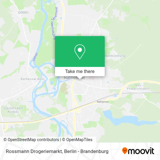 Rossmann Drogeriemarkt map