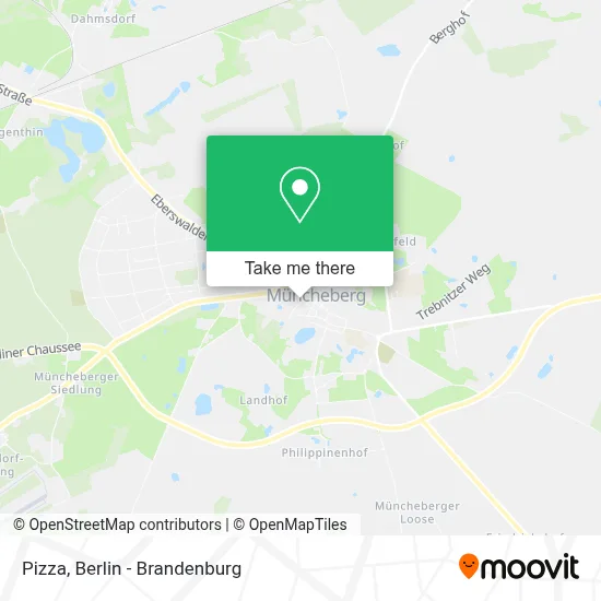 Pizza map