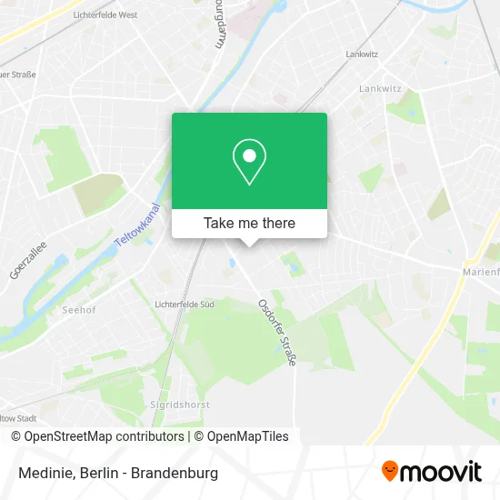Medinie map