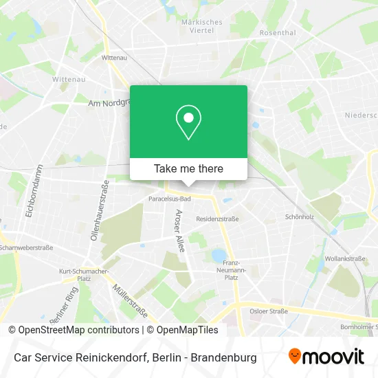 Car Service Reinickendorf map