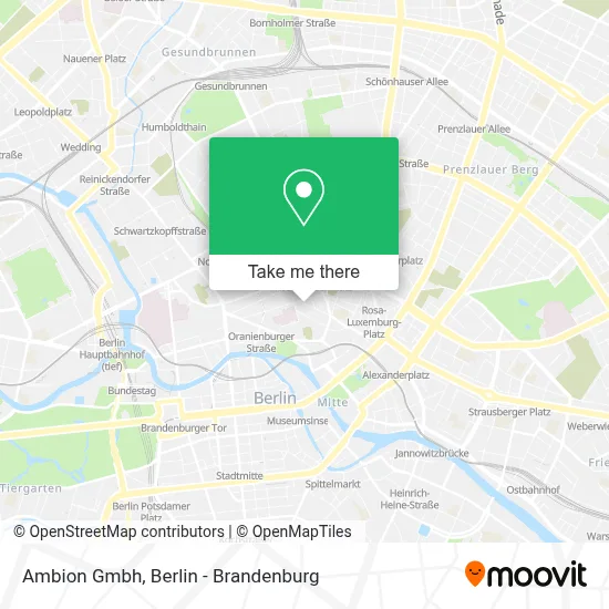 Ambion Gmbh map