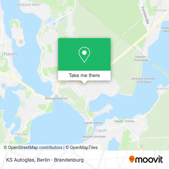 KS Autoglas map