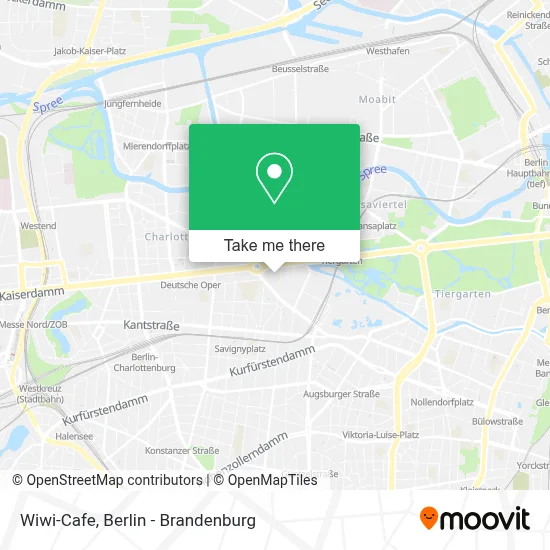 Wiwi-Cafe map
