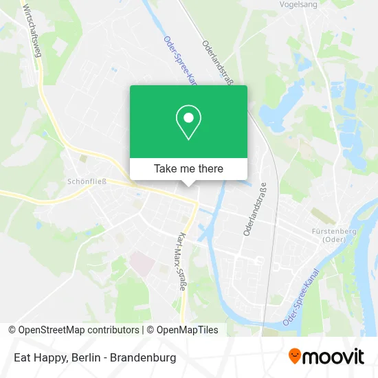 Eat Happy map