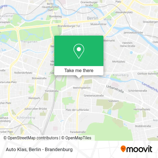Auto Klas map
