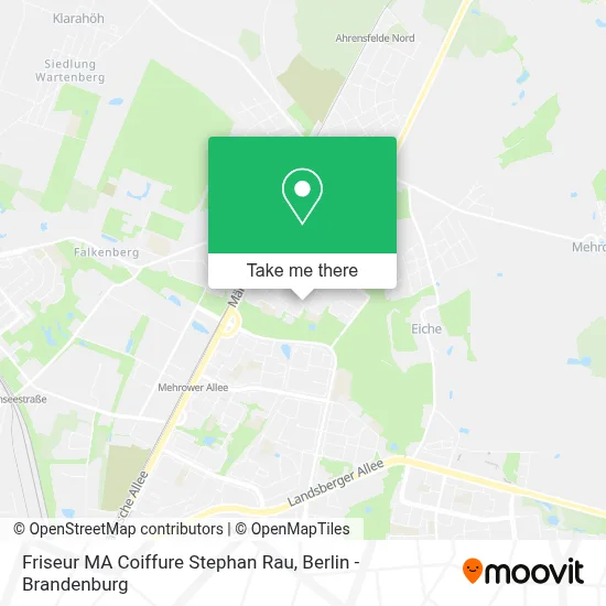 Friseur MA Coiffure Stephan Rau map