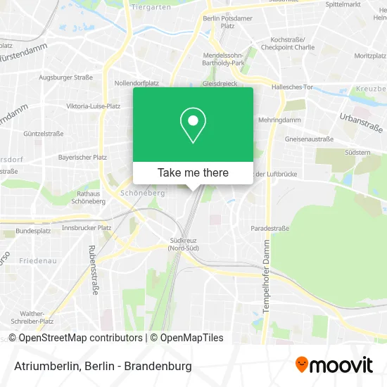 Atriumberlin map