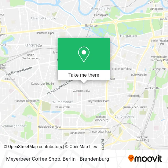 Meyerbeer Coffee Shop map