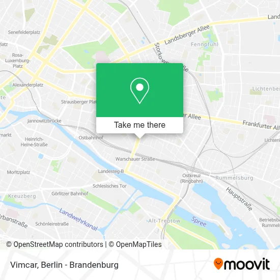 Vimcar map