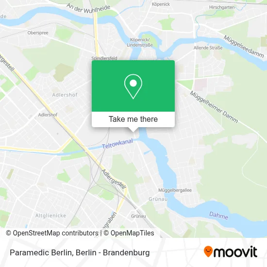 Paramedic Berlin map