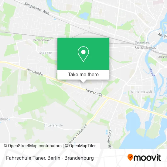 Fahrschule Taner map