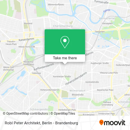Robl Peter Architekt map