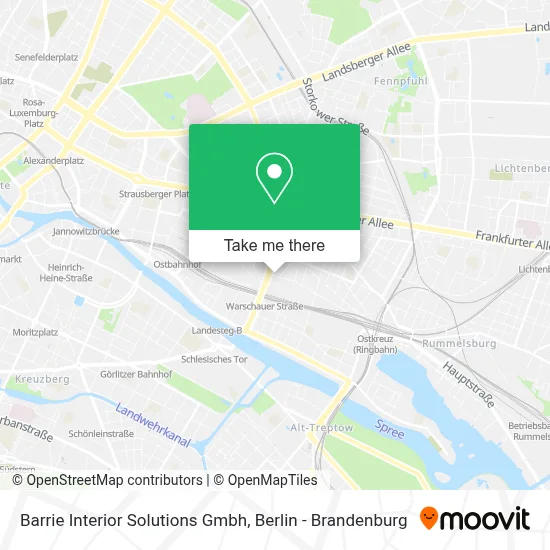 Barrie Interior Solutions Gmbh map