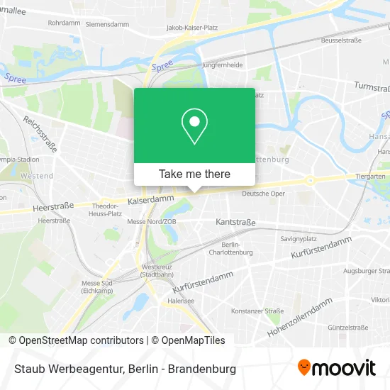 Staub Werbeagentur map