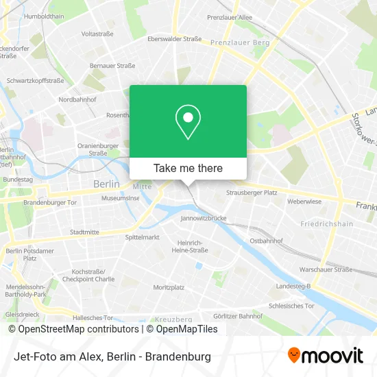 Jet-Foto am Alex map