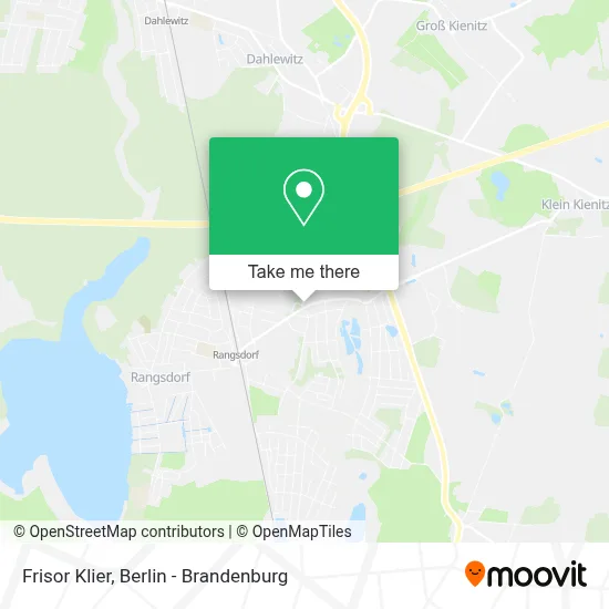 Frisor Klier map