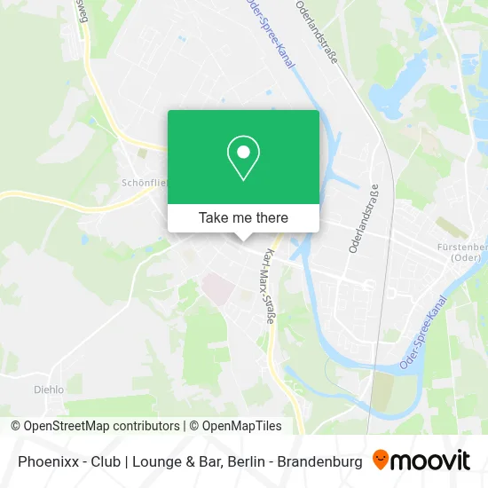 Phoenixx - Club | Lounge & Bar map