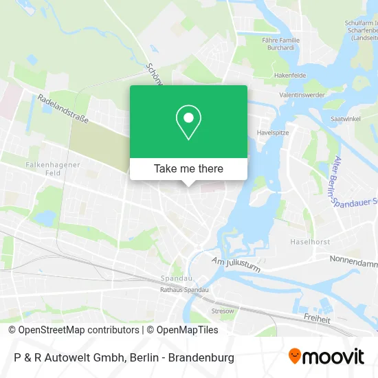 P & R Autowelt Gmbh map