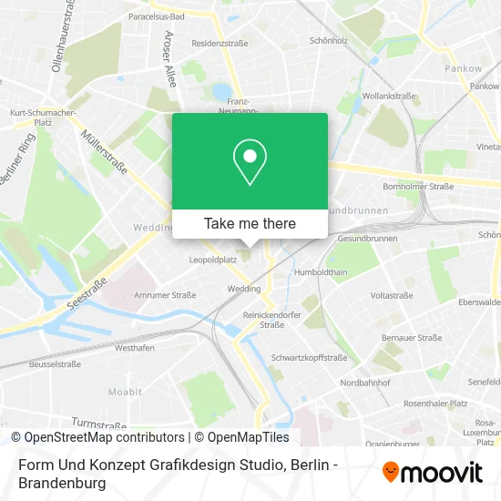 Form Und Konzept Grafikdesign Studio map