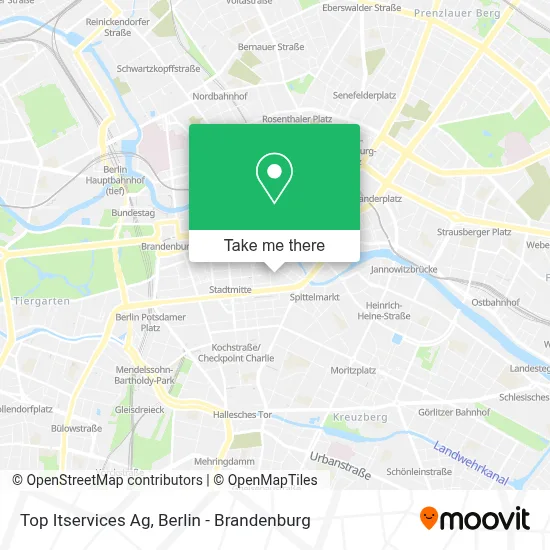 Top Itservices Ag map