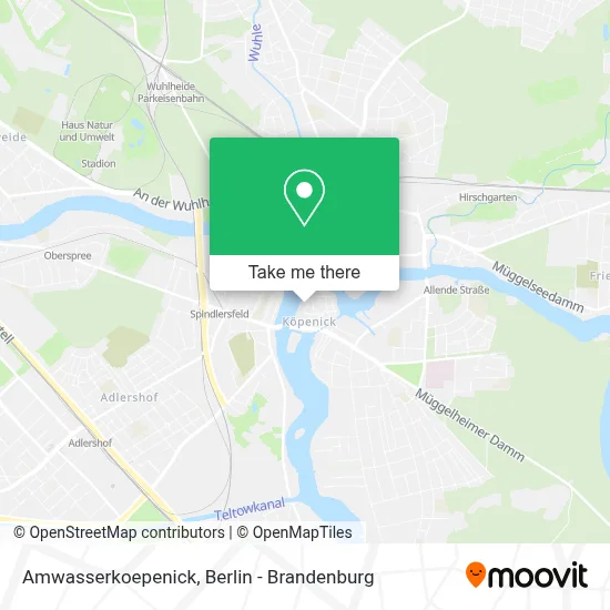 Amwasserkoepenick map