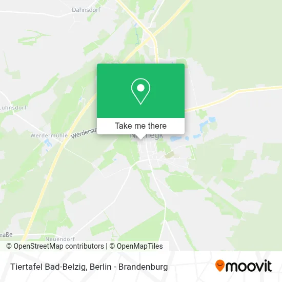 Tiertafel Bad-Belzig map