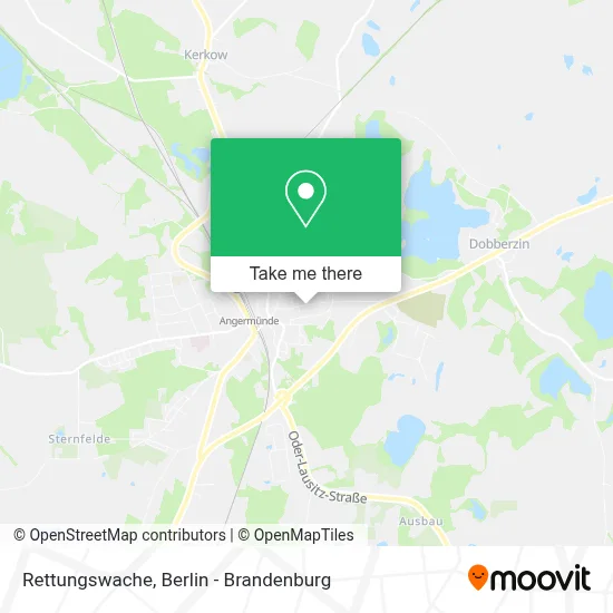 Rettungswache map