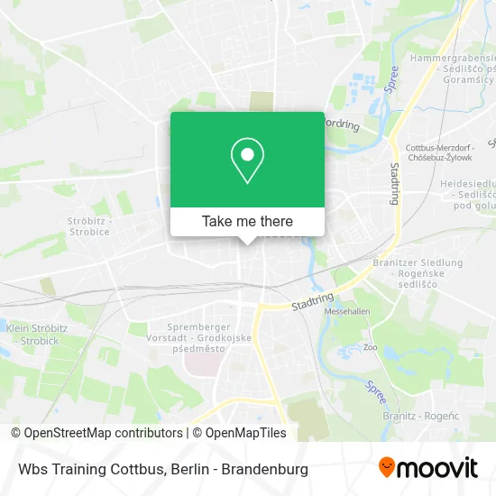 Wbs Training Cottbus map