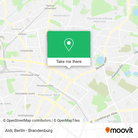 Aldi map