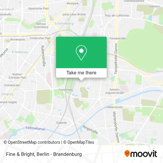 Fine & Bright map