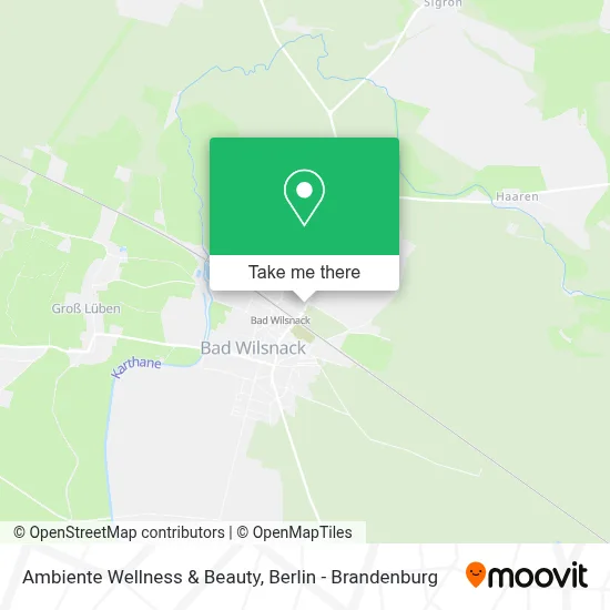 Ambiente Wellness & Beauty map