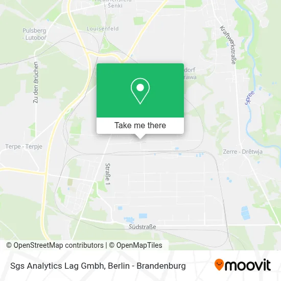 Sgs Analytics Lag Gmbh map