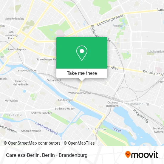 Careless-Berlin map