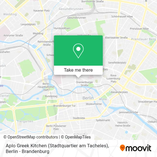 Aplo Greek Kitchen (Stadtquartier am Tacheles) map