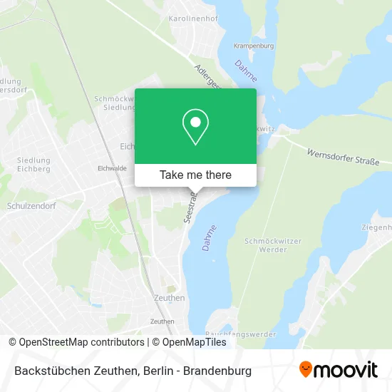 Backstübchen Zeuthen map