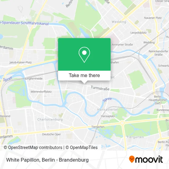 White Papillon map