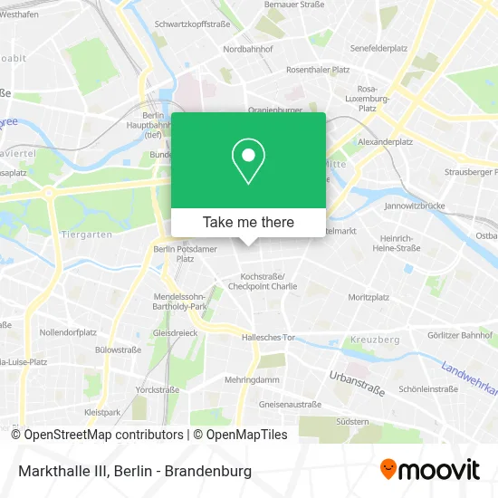 Markthalle III map