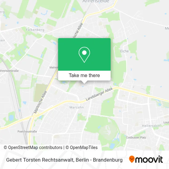 Gebert Torsten Rechtsanwalt map