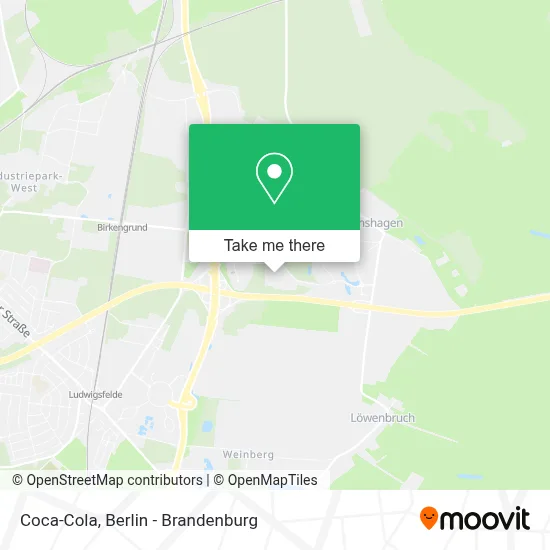 Coca-Cola map