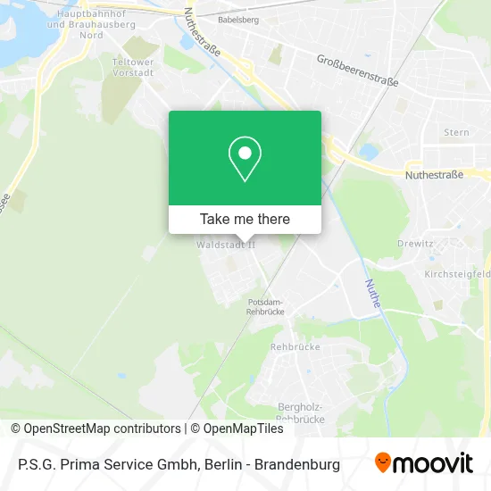 P.S.G. Prima Service Gmbh map