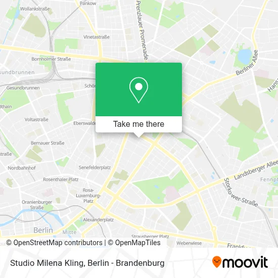 Studio Milena Kling map