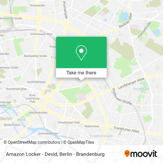 Amazon Locker - Devid map