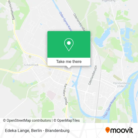 Edeka Lange map