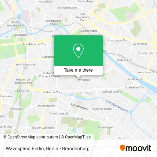 Wavespace Berlin map
