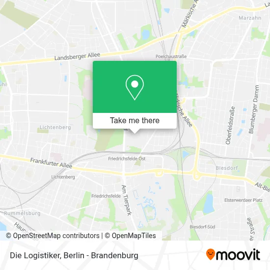 Die Logistiker map