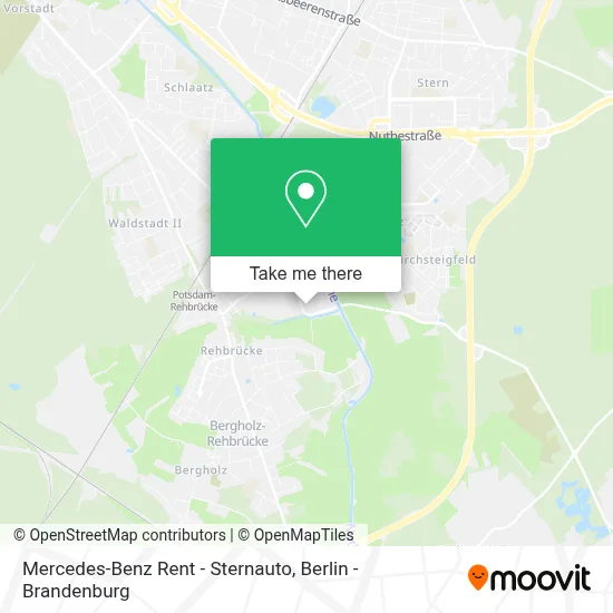Mercedes-Benz Rent - Sternauto map