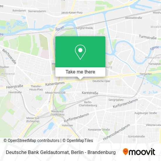Deutsche Bank Geldautomat map